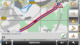 NAVIGON 2100 / 2110 max - GPS- und TMC-Empfang (5446) - 2