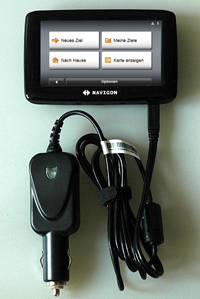 NAVIGON 2100 / 2110 max - GPS- und TMC-Empfang (5448) - 1