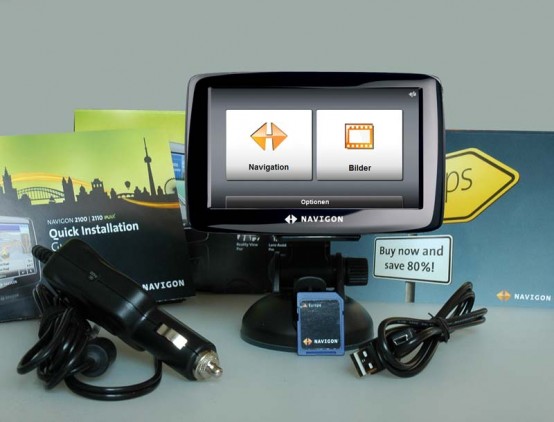 NAVIGON 2100 / 2110 max - Lieferumfang - 1