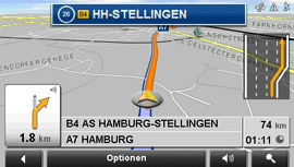 NAVIGON 2100 / 2110 max - Orientierungshilfen und Routenoptionen (5432) - 1