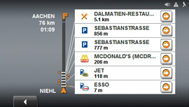 NAVIGON 2100 / 2110 max - Orientierungshilfen und Routenoptionen (5438) - 2
