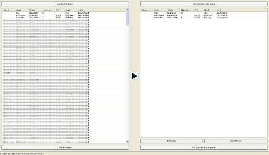 NAVIGON 2100 / 2110 max - Zieleingabe mittels Kontakt-Import aus Outlook / Thunderbird - 1