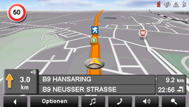 NAVIGON 8110 - Darstellung und POI Vielfalt - 2