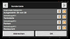 NAVIGON 8110 - Darstellung und POI Vielfalt, Ansagen und Lautstärke, POI-Warner (5541) - 1
