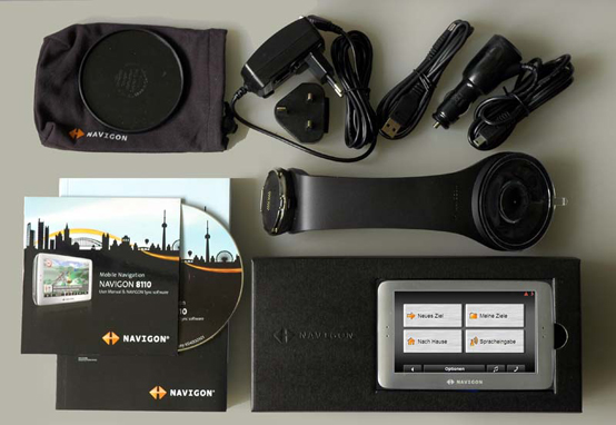 NAVIGON 8110 - Lieferumfang 8110 - 1