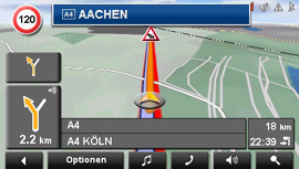 NAVIGON 8110 - Orientierungshilfen und Routenoptionen (5527) - 1