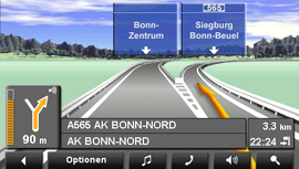 NAVIGON 8110 - Orientierungshilfen und Routenoptionen (5528) - 2