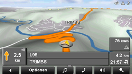NAVIGON 8110 - Panorama View - 2