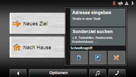 NAVIGON 8110 - Zieleingabe - 1