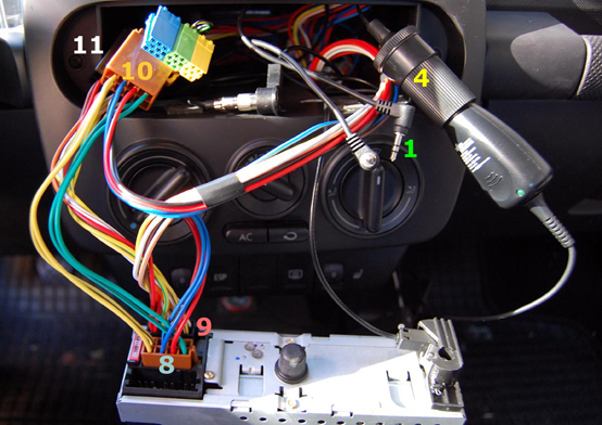 Fastmute XL Stereo - Navi-Ansagen und MP3 über Fahrzeuglautsprecher - Einbau (5588) - 1