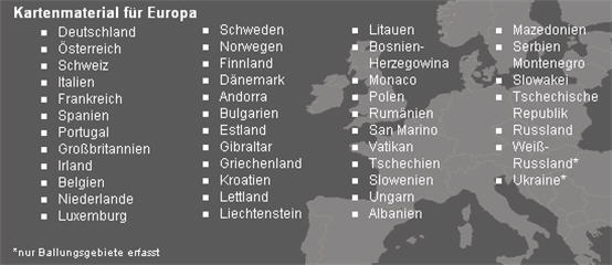 MEDION MD96630/MD96690 mit GoPal 4.3 PE bzw. GoPal 4.5 AE - Die Kartendaten - 1