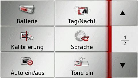 Preview Beckersoftware auf iGo8-Basis - System-Einsstellungen - 1