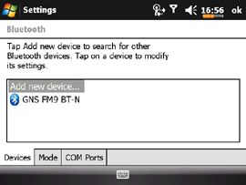 E-Ten glofiish V900 mit GNS TrafficBox FM9BT-Y - Kommunikation und Office Funktionen (5778) - 2