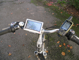 MagicMaps Scout - PNA goes Outdoor - Befestigung mit Halterung - 1