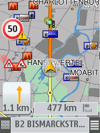 Neue Version der beliebten NAVIGON Software mit verbesserten Funktionen für die Fußgängernavigation...