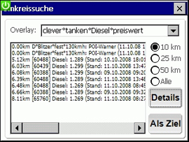 POI-Warner 3 - Umkreissuche - 2