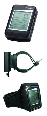 Datenlogger und Sport GPS-Empfänger von Qstarz mit LCD Display...