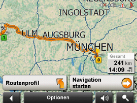 MobileNavigator 7 - Fahrtenbuch und Routenoptionen (5804) - 1