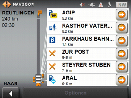 MobileNavigator 7 - Fahrtenbuch und Routenoptionen (5804) - 2