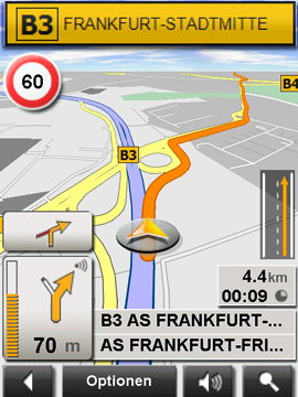 MobileNavigator 7 - Orientierungshilfen, Darstellung und POI Vielfalt (5753) - 2