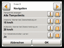MobileNavigator 7 - Radar-Info und Geschwindigkeitswarner - 1