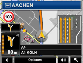 NAVIGON 1200 / 1210 - Darstellung und  POI Vielfalt - 2
