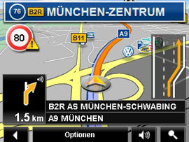 NAVIGON 1200 / 1210 - Orientierungshilfen und Routenoptionen (5882) - 1