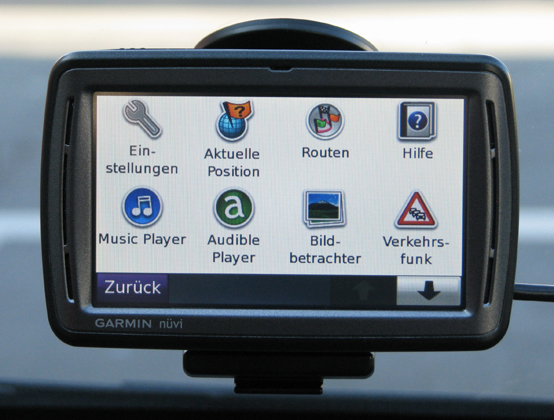 Garmin nüvi 860TFM - Fahrtfenster und Design (6042) - 1