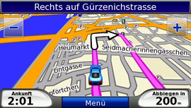 Garmin nüvi 860TFM - Fahrtfenster und Design (6043) - 1