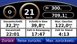 Garmin nüvi 860TFM - Fahrtfenster und Design (6045) - 1