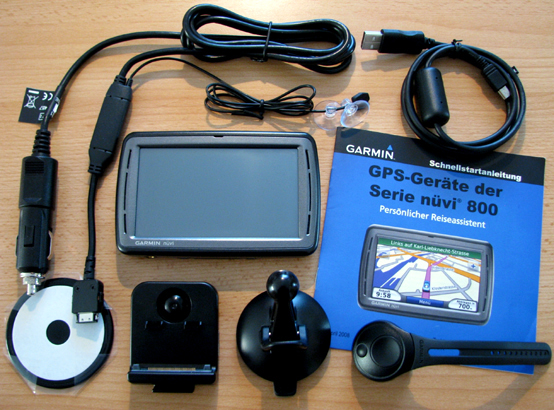 Garmin nüvi 860TFM - Lieferumfang - 1