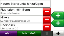 Garmin nüvi 860TFM - Routen - 1