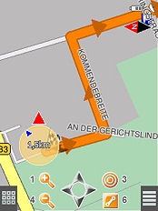 MN7 für Symbian S60 3rd - Orientierungshilfen, Ansagen/Lautstärke, Fußgängernavigation (6187) - 1