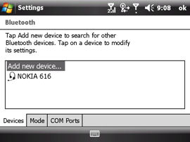 E-TEN glofiish DX900 - Quadband DualSIM PDA mit GPS - Kommunikation (6241) - 2