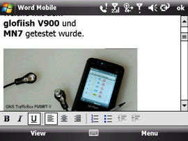 E-TEN glofiish DX900 - Quadband DualSIM PDA mit GPS - Office Funktionen - 2