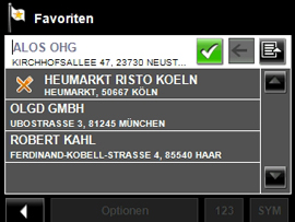 NAVIGON 2200 / 2210 - Eigene Favoriten - 2