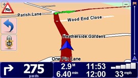 TomTom GO 940 LIVE - Navigationsansicht und Design (6158) - 1