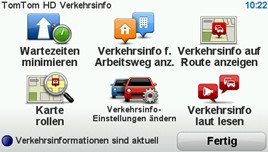 TomTom GO 940 LIVE - Software - Hauptmenü (6206) - 2