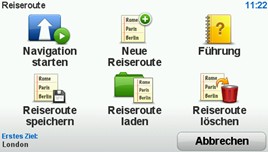 TomTom GO 940 LIVE - Software - Hauptmenü (6206) - 4