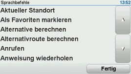 TomTom GO 940 LIVE - Spracherkennung - 1