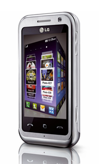 Touchscreen- und Multimedia-Handy mit neu entwickelter 3D-Oberfläche...