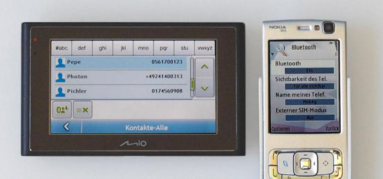 Mio Moov 370 Europa Plus - Bluetooth: Freisprecheinrichtung - 1