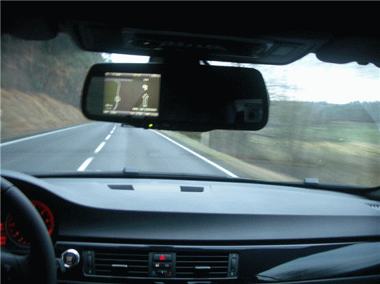 VDO MS5200 mit Rückspiegelmonitor im BMW E93 - Offen - Geschlossen - Tag - Nacht - 1