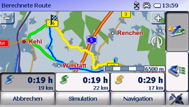 Falk Navigator 9 - Vorschau - Zieleingabe und Routenplanung - 2