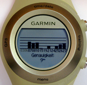 Garmin Forerunner 405 - GPS Empfang - 1