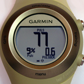 Garmin Forerunner 405 - Menüführung - 3