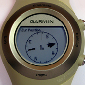 Garmin Forerunner 405 - Navigation - 1