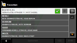 NAVIGON 4310 max - Eigene Favoriten - 2