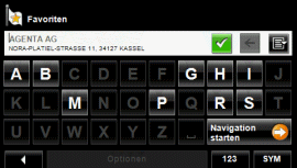 NAVIGON 4310 max - Eigene Favoriten - 3