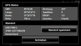 NAVIGON 4310 max - GPS-Empfang - 1